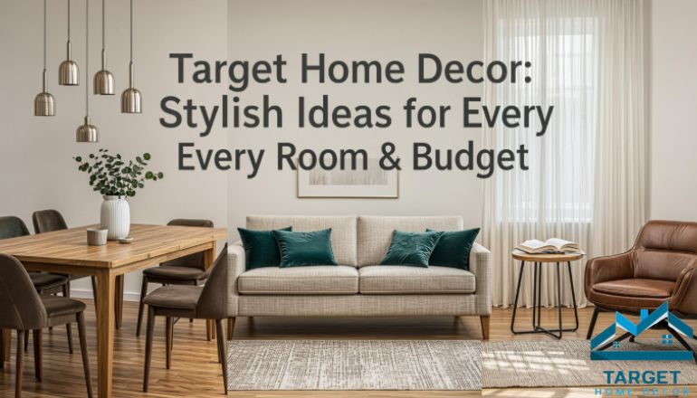 Target Home Decor: Stylish Ideas for Every Room & Budget
