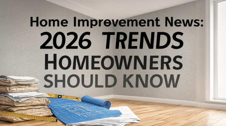Home Improvement News: 2026 Trends Homeowners Should Know
